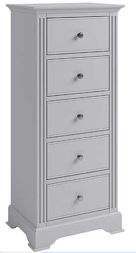 Bristol Narrow Chest - Oakley Carpets & Furniture