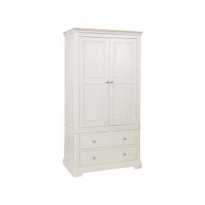 Lymington Painted - 2 Drawer Double Wardrobe